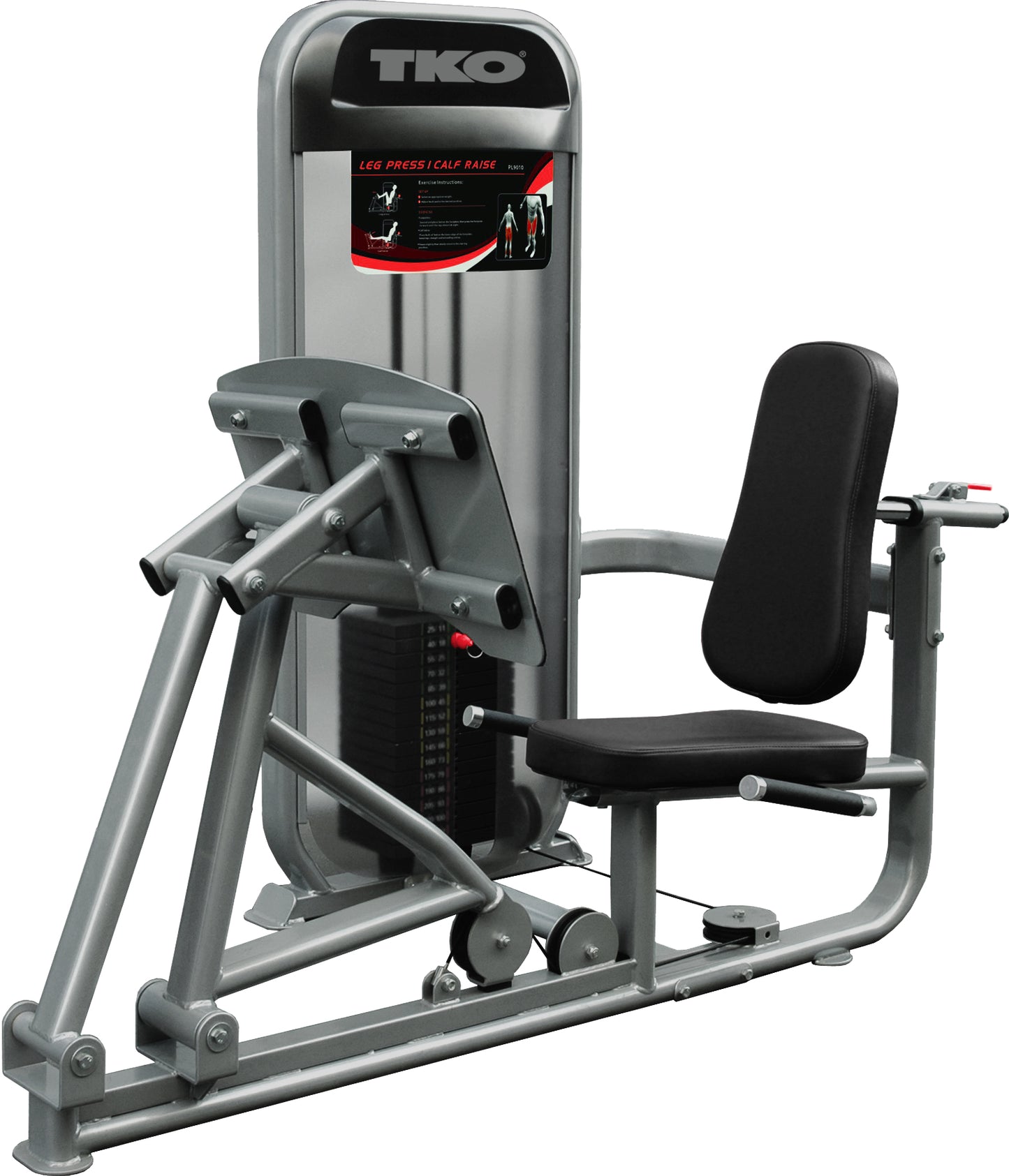 TKO Achieve Dual- Leg Press/Calf Raise